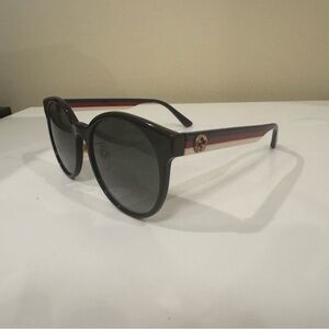 GUCCI GG0416SK 001 BLACK/GREY GRADIENT LENSES AUTHENTIC SUNGLASSES 55-20